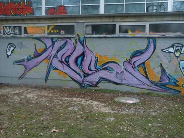 Graffiti Wall - Photo by DerKoeter - meise, haupthall, schöningen (2015)