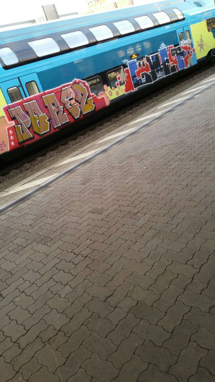 Graffiti Train - Photo by DerKoeter