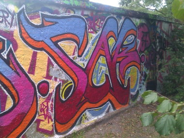 Graffiti Wall - Photo by DerKoeter - magdeburg