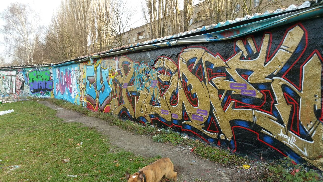 Graffiti Wall - Photo by DerKoeter - kowe, berlin