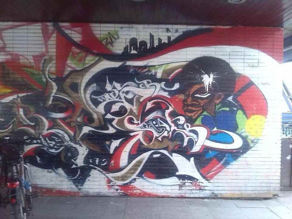 Graffiti Wall - Photo by DerKoeter - berlin