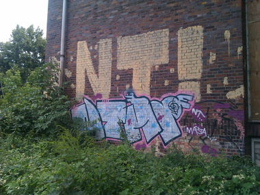Graffiti Bombing - Photo by DerKoeter - nt, magdeburg