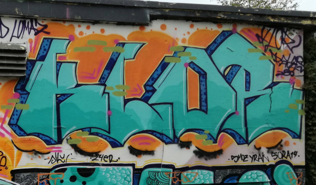 Graffiti Wall - Photo by DerKoeter