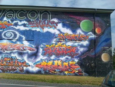 Graffiti Wall - Photo by DerKoeter - avacon, harz