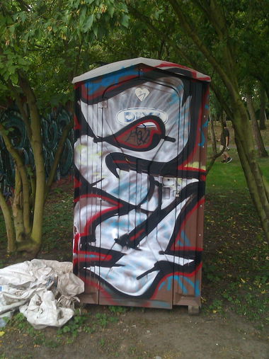 Graffiti Bombing - Photo by DerKoeter - 24, 24er, magdeburg