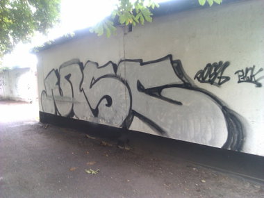 Graffiti Wall - Photo by DerKoeter - msc, magdeburg