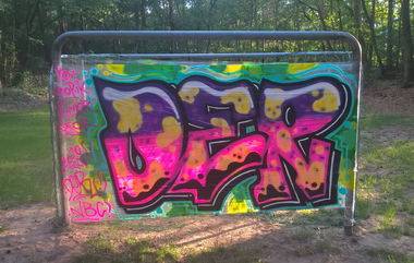 Graffiti Wall - Photo by DerKoeter - nbc, onc, eqs (2019)