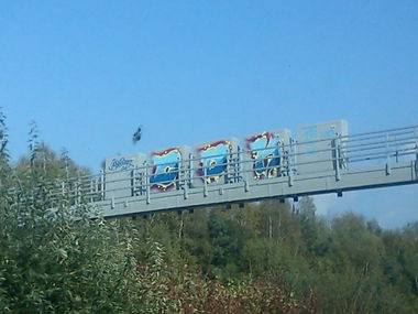 Graffiti Bombing - Photo by DerKoeter - cdk, crew