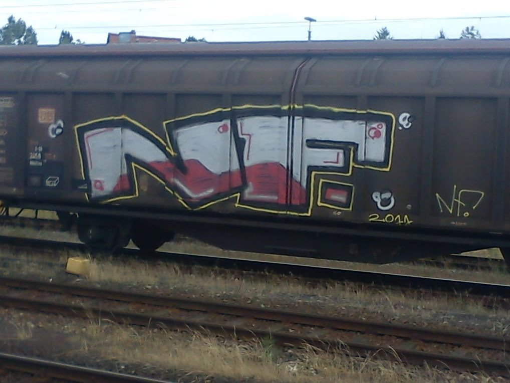 Graffiti Wall - Photo by DerKoeter - nf, cargo, helmstedt (2011)