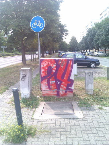 Graffiti Bombing - Photo by DerKoeter - 24, 24er, crew