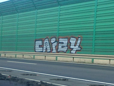 Graffiti Bombing - Photo by DerKoeter - cais, 24, 24er