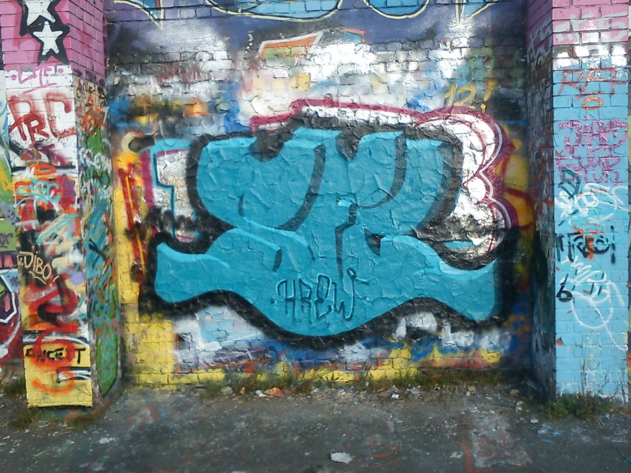 Graffiti Wall - Photo by DerKoeter - sfc, crew, braunschweig (2014)