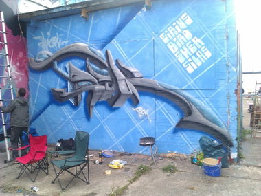 Graffiti Wall - Photo by DerKoeter - feok, meetingofstyles, mos2015 (2015)
