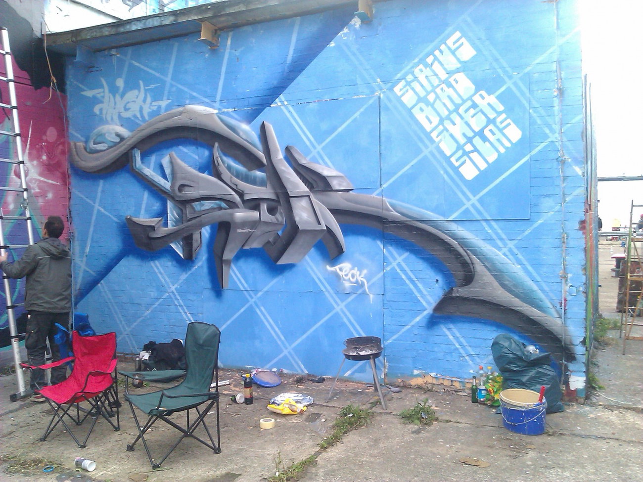 Graffiti Wall - Photo by DerKoeter - feok, meetingofstyles, mos2015 (2015)