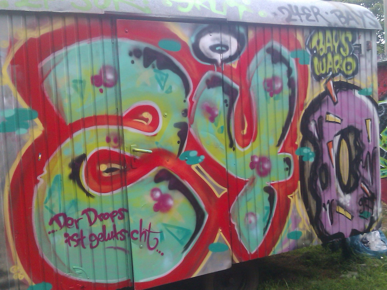 Graffiti Wall - Photo by DerKoeter - 24, 24er, bays