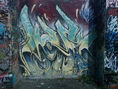 Graffiti Wall - Photo by DerKoeter - monk, braunschweig