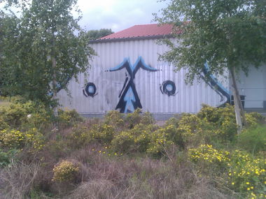 Graffiti Bombing - Photo by DerKoeter - oo, ohoh, crew