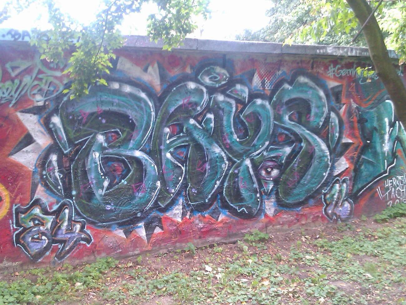 Graffiti Wall - Photo by DerKoeter - bays, 24, 24er (2015)