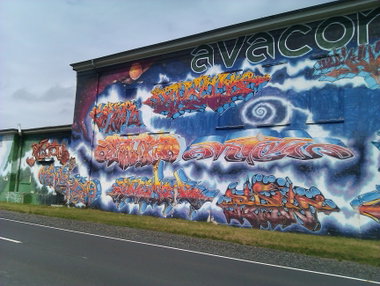 Graffiti Wall - Photo by DerKoeter - avacon, harz