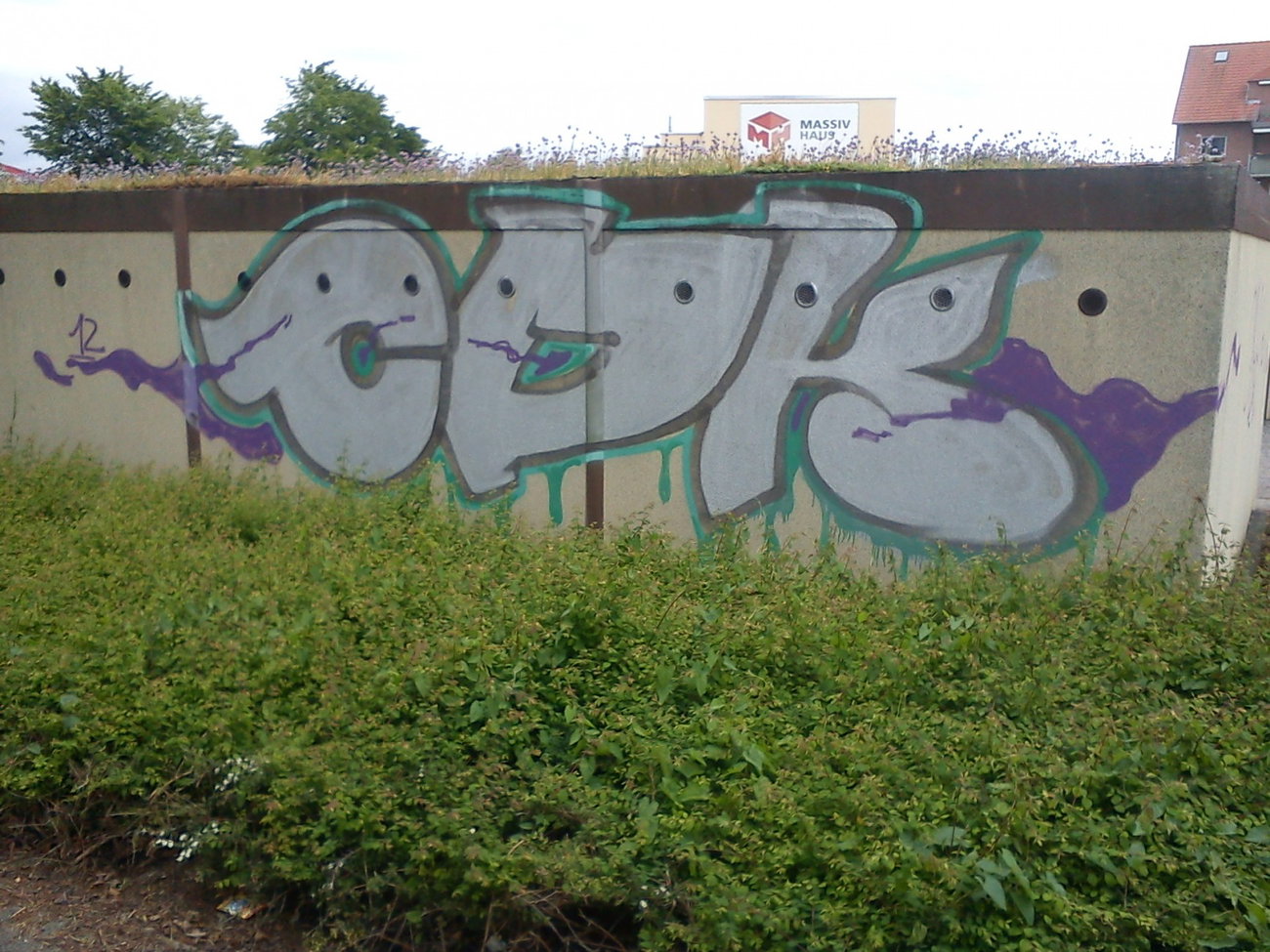 Graffiti Wall - Photo by DerKoeter - cdk, crew, helmstedt (2012)