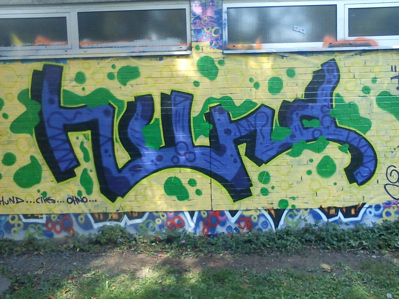 Graffiti Wall - Photo by DerKoeter - hund, schöningen, kga (2014)