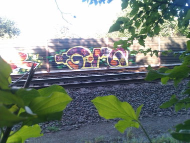 Graffiti Wall - Photo by DerKoeter - ra, crew, bf (2015)