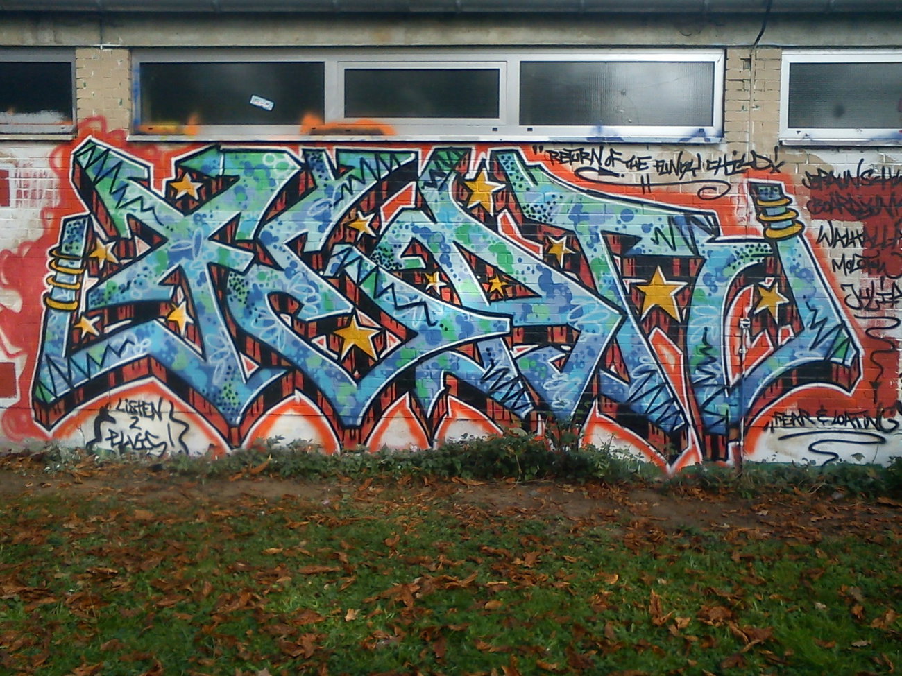 Graffiti Wall - Photo by DerKoeter - fear, haupthall, schöningen (2014)