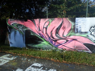 Graffiti Wall - Photo by DerKoeter - meise, wolfenbüttel