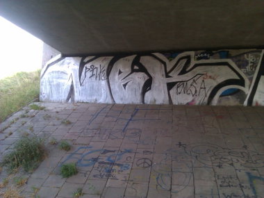 Graffiti Wall - Photo by DerKoeter - nbk, magdeburg