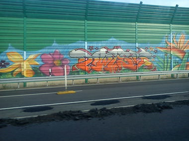 Graffiti Bombing - Photo by DerKoeter - twist, twisd, magdeburg