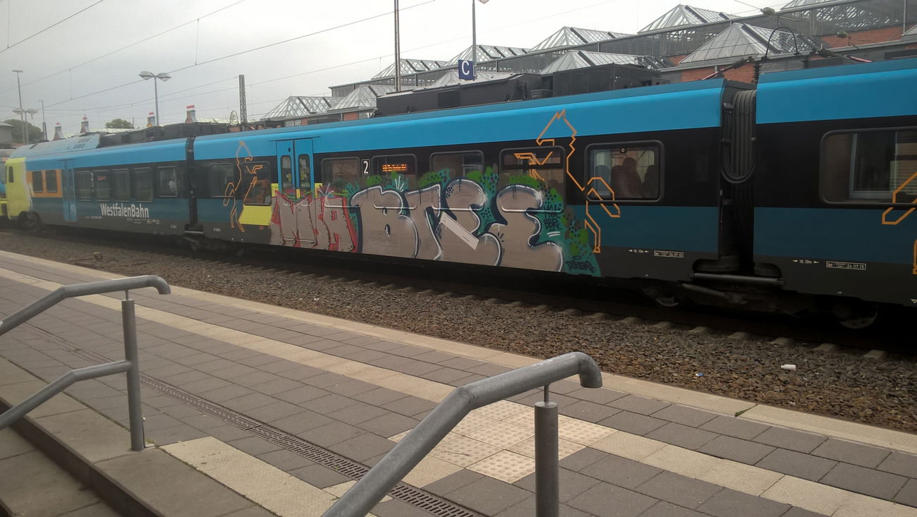 Graffiti Train - Photo by DerKoeter (2019)
