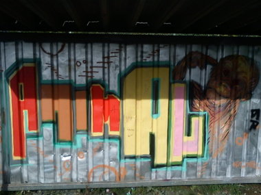 Graffiti Wall - Photo by DerKoeter - animal, wolfenbüttel