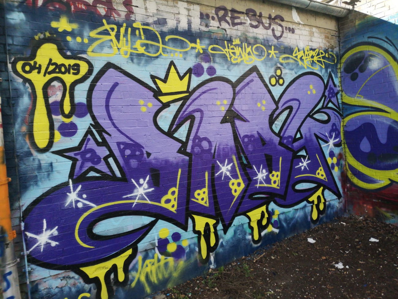 Graffiti Wall - Photo by DerKoeter