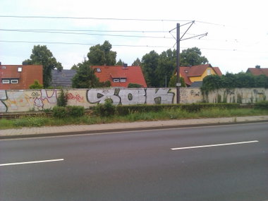 Graffiti Wall - Photo by DerKoeter - sok, magdeburg