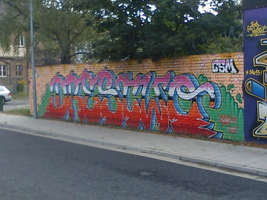 Graffiti Wall - Photo by DerKoeter - dres, drestwo, braunschweig