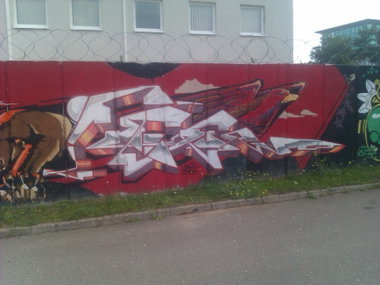 Graffiti Wall - Photo by DerKoeter - feel, magdeburg