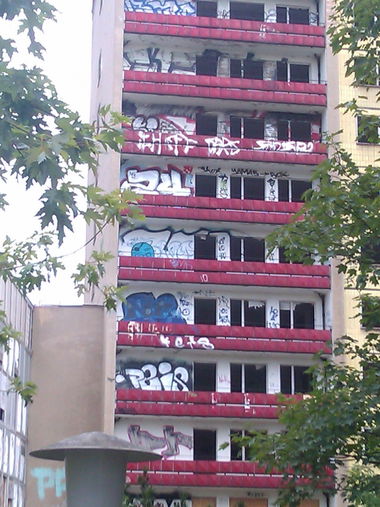 Graffiti Bombing - Photo by DerKoeter - magdeburg, 24, 24er