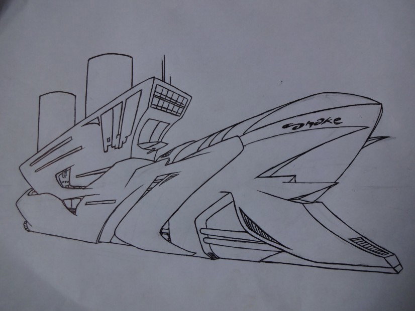 Graffiti Sketch - Photo by DerSnake - snake, P4F (2013)