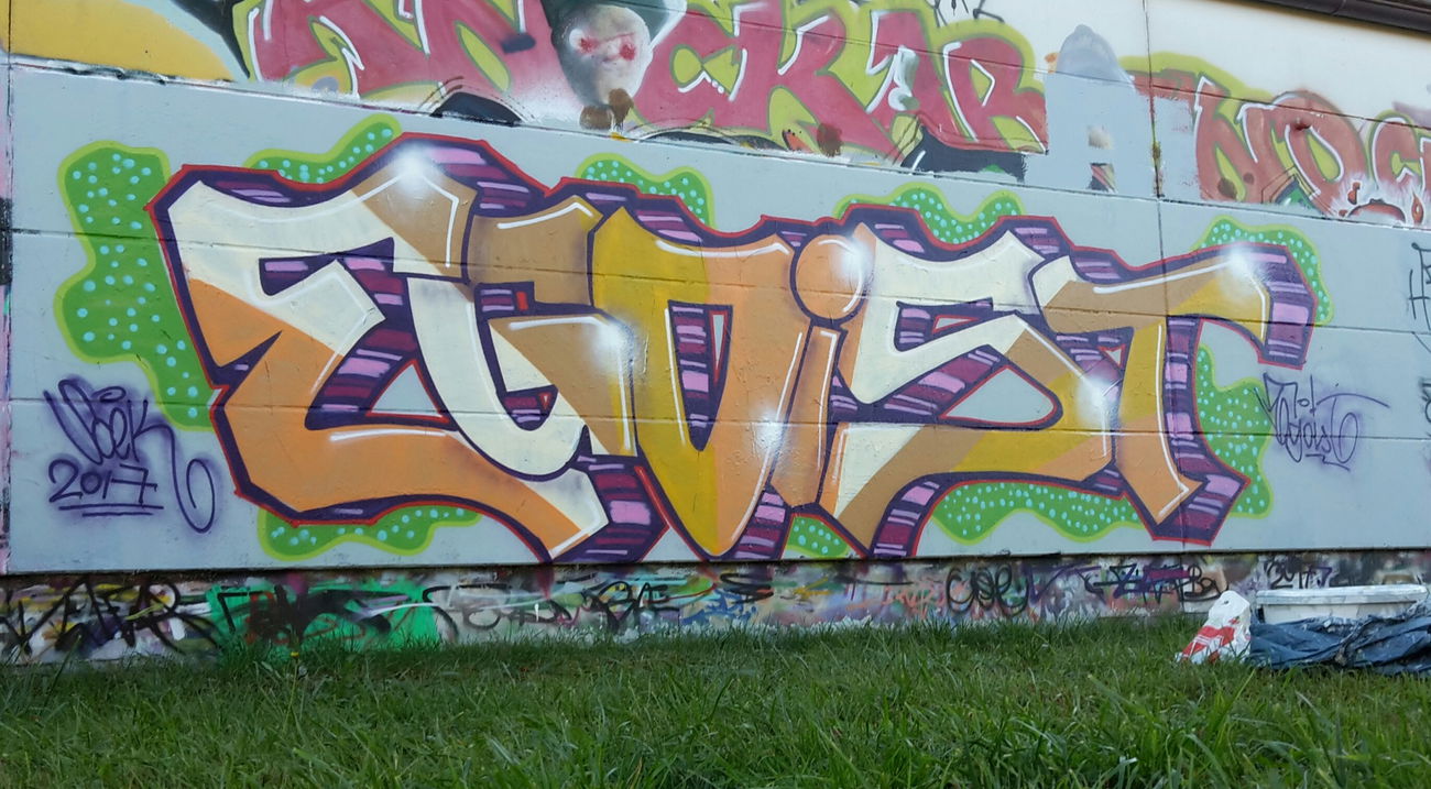 Graffiti Wall - Photo by DerTyp - EGOIST, BAYERN, HOF (2017)