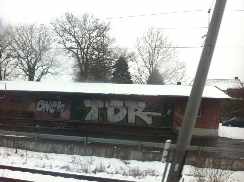 Graffiti Bombing - Photo by DerUrzornige - tdr, mors (2013)
