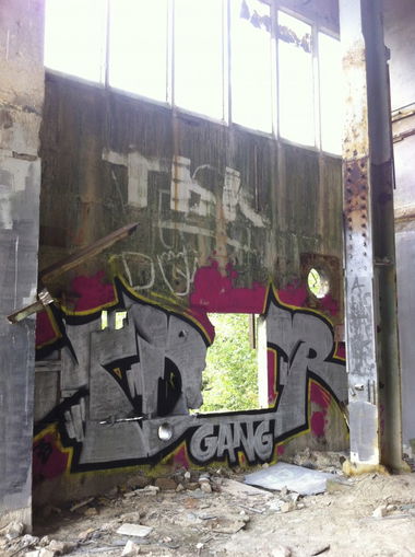 Graffiti Bombing - Photo by DerUrzornige - TDR, mors, Salzwedel (2013)