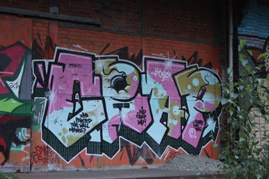 Graffiti Wall - Photo by DerletzteUwe - kidcrap, gms, trainline