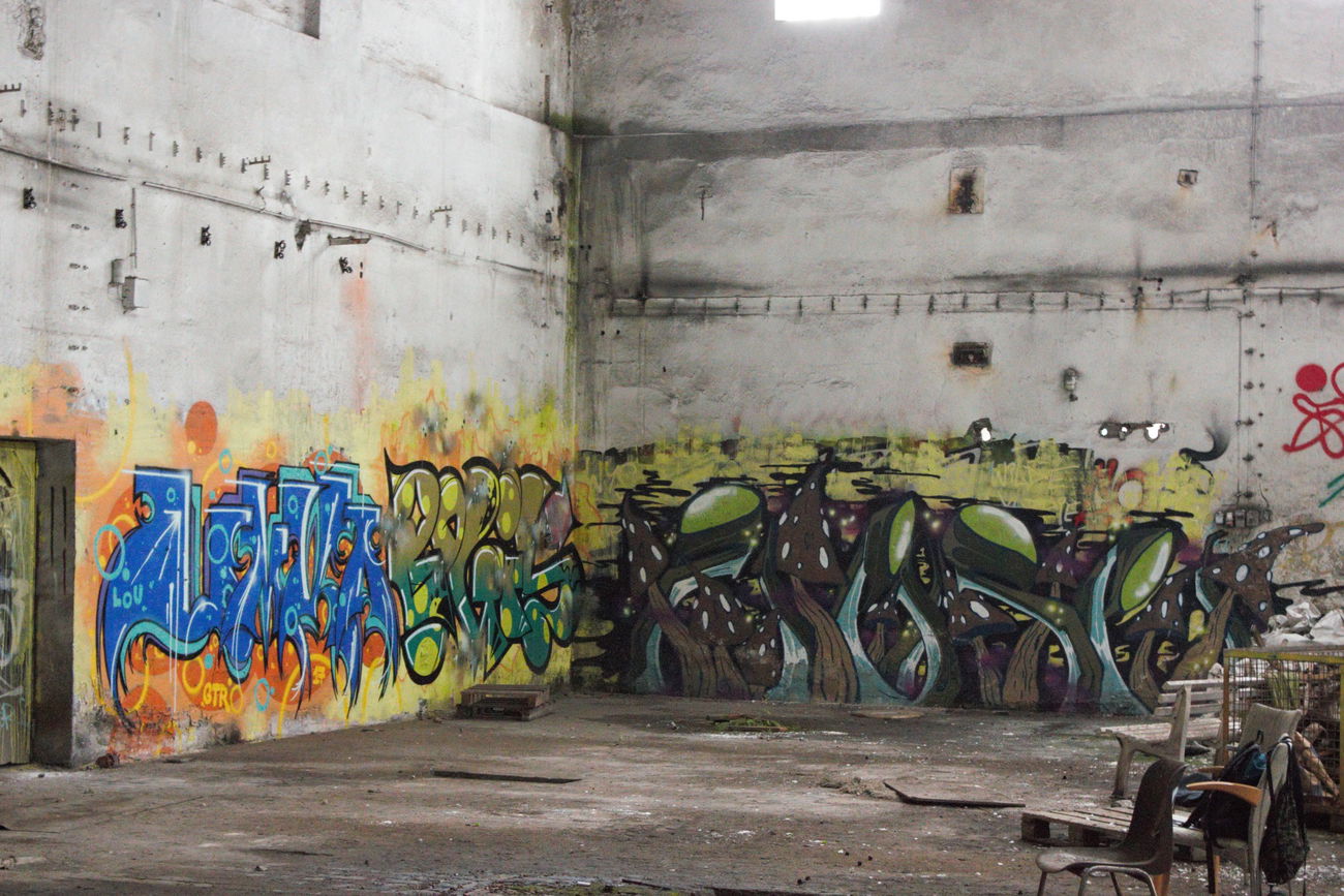 Graffiti Wall - Photo by DerletzteUwe - umka, bogis, unknown