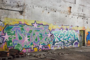 Graffiti Wall - Photo by DerletzteUwe - detoe, segen, umka