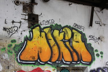 Graffiti Wall - Photo by DerletzteUwe - nokia, 3310, tng (2015)