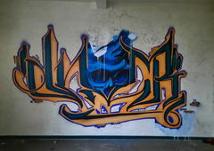 Graffiti Wall - Photo by DerletzteUwe - hamburg, abandoned, 2020