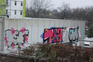 Graffiti Wall - Photo by DerletzteUwe - dsf, tba, ouc (2015)