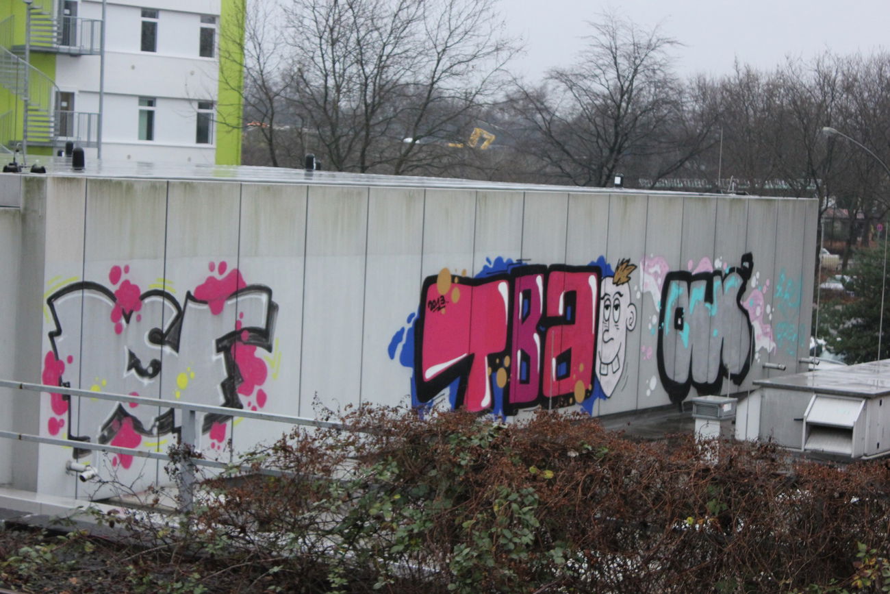 Graffiti Wall - Photo by DerletzteUwe - dsf, tba, ouc (2015)