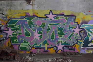 Graffiti Wall - Photo by DerletzteUwe - detoe, diteo, snew