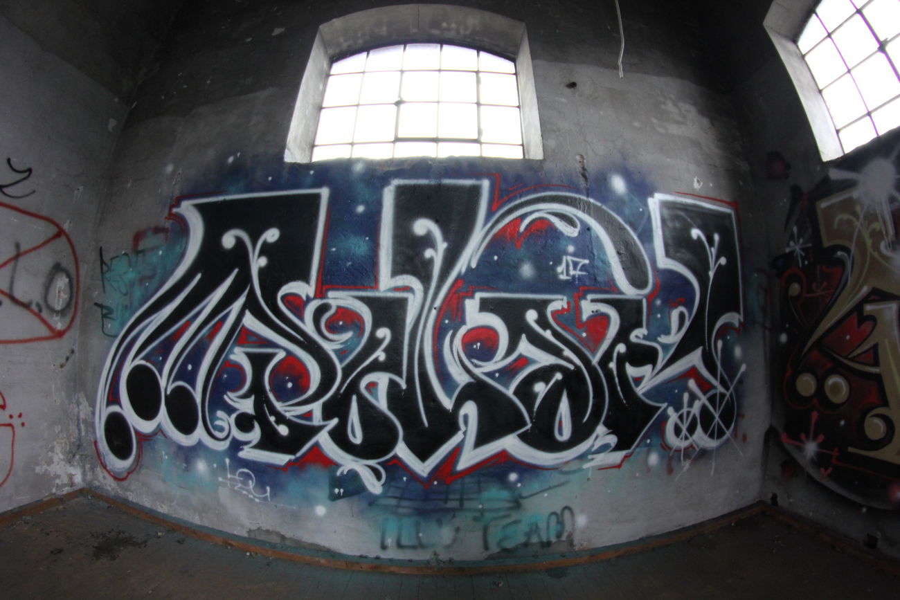 Graffiti Wall - Photo by DerletzteUwe - polar, lou